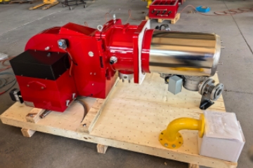 A 6t Low Nitrogen Gas Burner Was Delivered