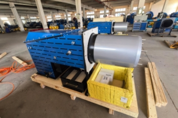 Two 10t hot air low nitrogen gas burners were delivered