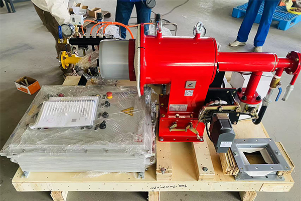 One 1t Coke Oven Gas Burner Was Delivered