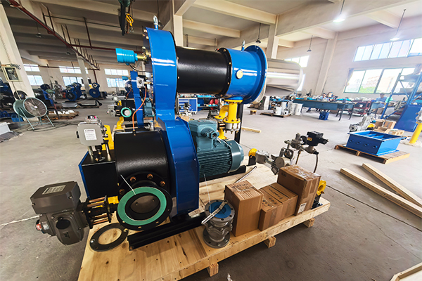 Two 3t Low Nitrogen Gas Burners Were Delivered