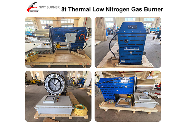 One 8t Hot Air Low Nitrogen Gas Burner Was Delivered On August 7, 2025