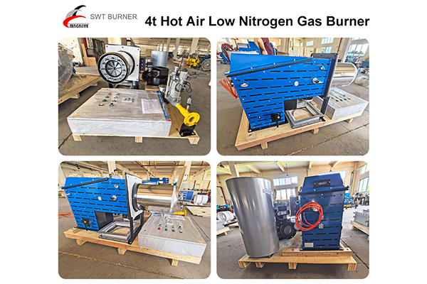 A 4t Hot Air Low Nitrogen Gas Burner Was Delivered On August 7, 2025