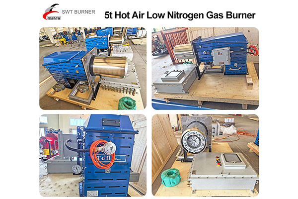 A 5t Hot Air Low Nitrogen Gas Burner Was Delivered On August 7, 2025.