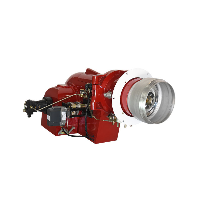 How do integrated oil and gas burners meet modern combustion demands through high efficiency and stable performance?